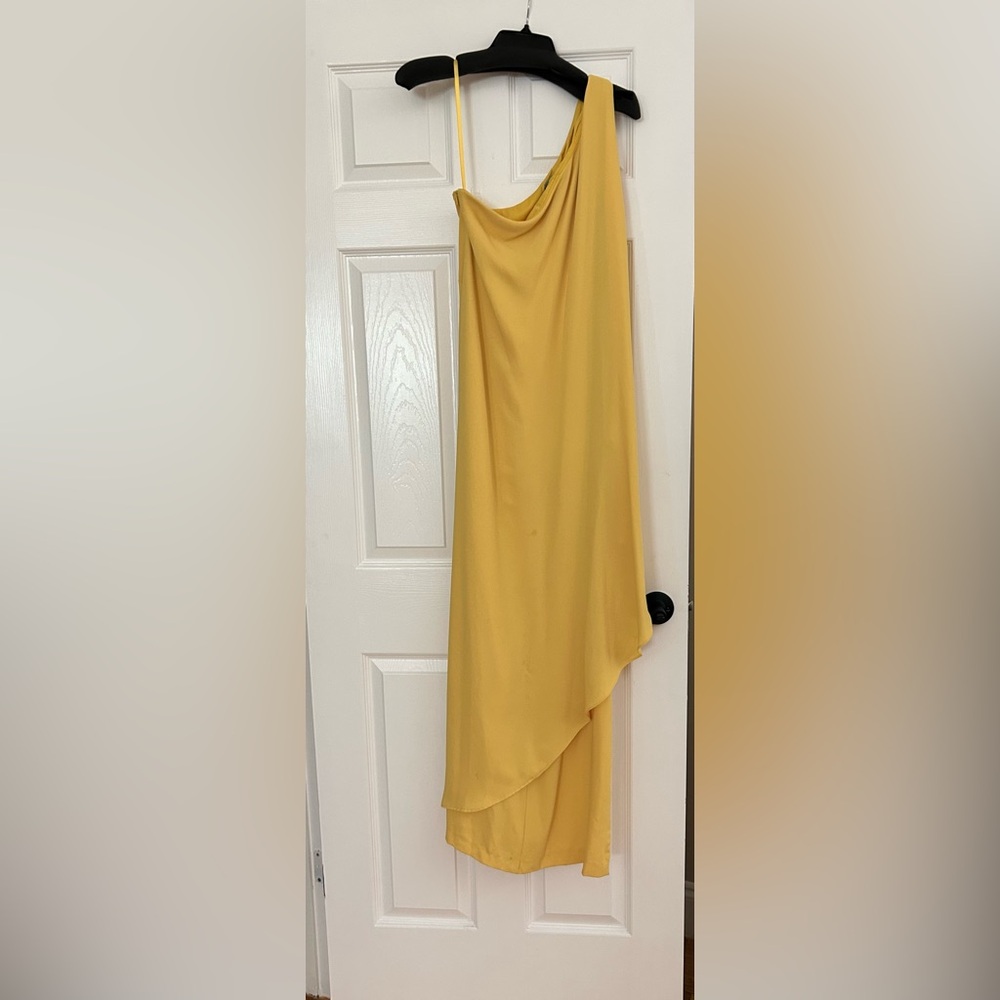 Polo by Ralph Lauren Yellow Maxi A-Line dress